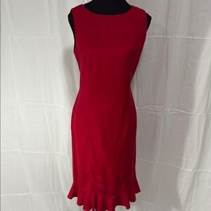 Lennie LNY New York Red Sleeveless Dress Size 6